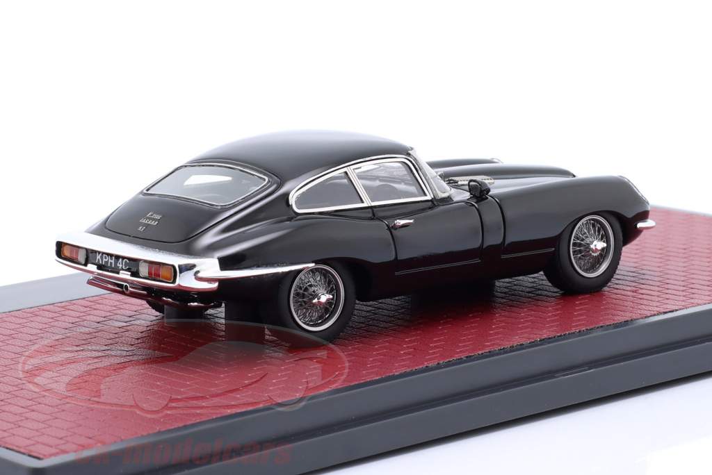 Jaguar E-Type Coombs Italsuisse Frua Coupe Byggeår 1966 sort 1:43 Matrix