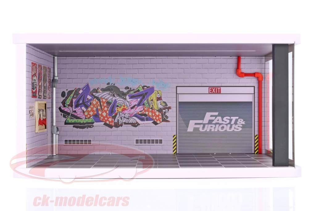 Diorama-kit Auto reparatie winkel voor Modelauto's in de schaal 1:18 TOURING
