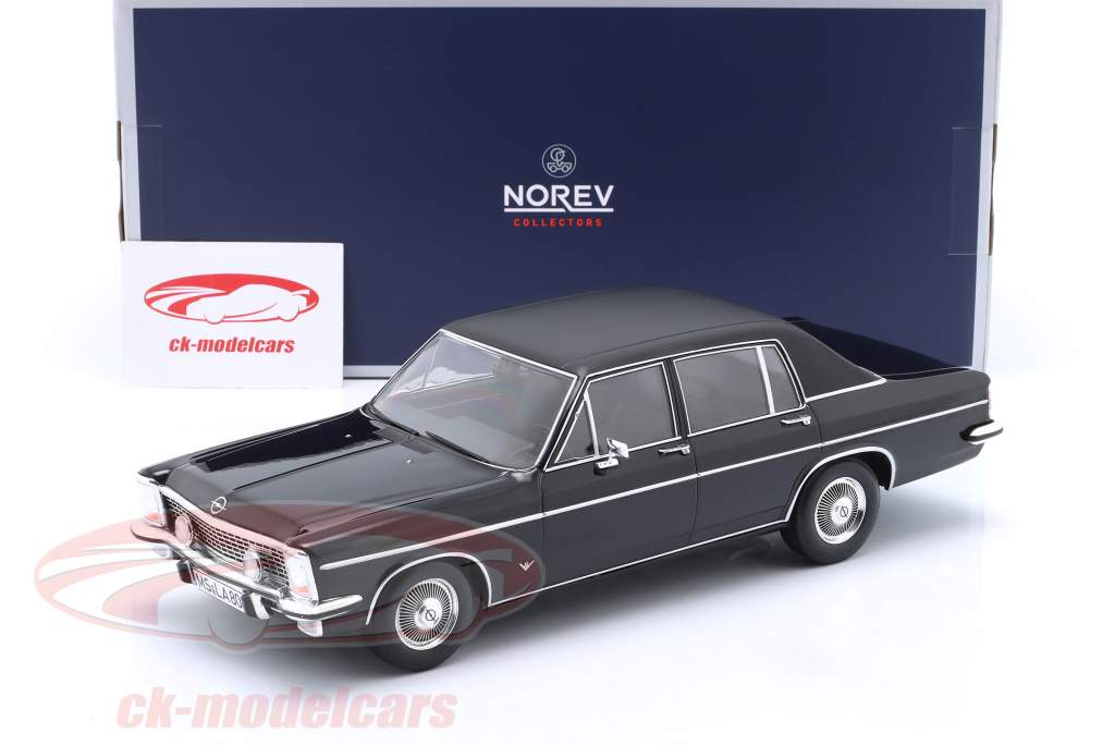 Opel Diplomat V8 Ano de construção 1969 preto 1:18 Norev