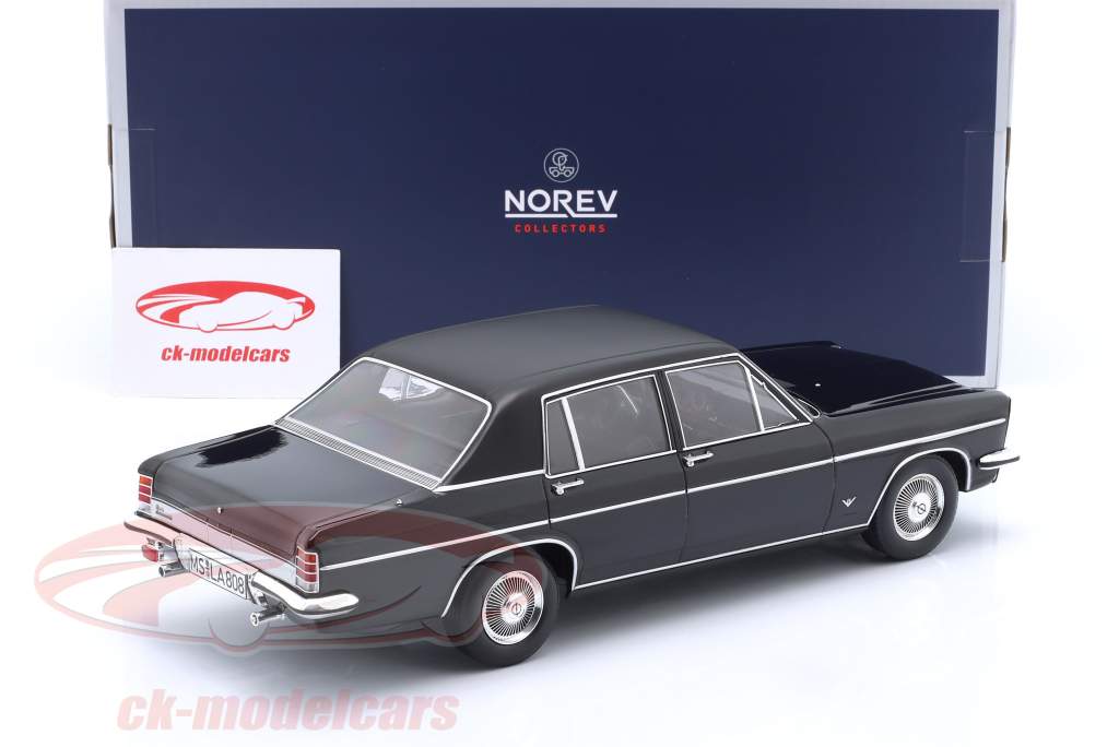 Opel Diplomat V8 Año de construcción 1969 negro 1:18 Norev