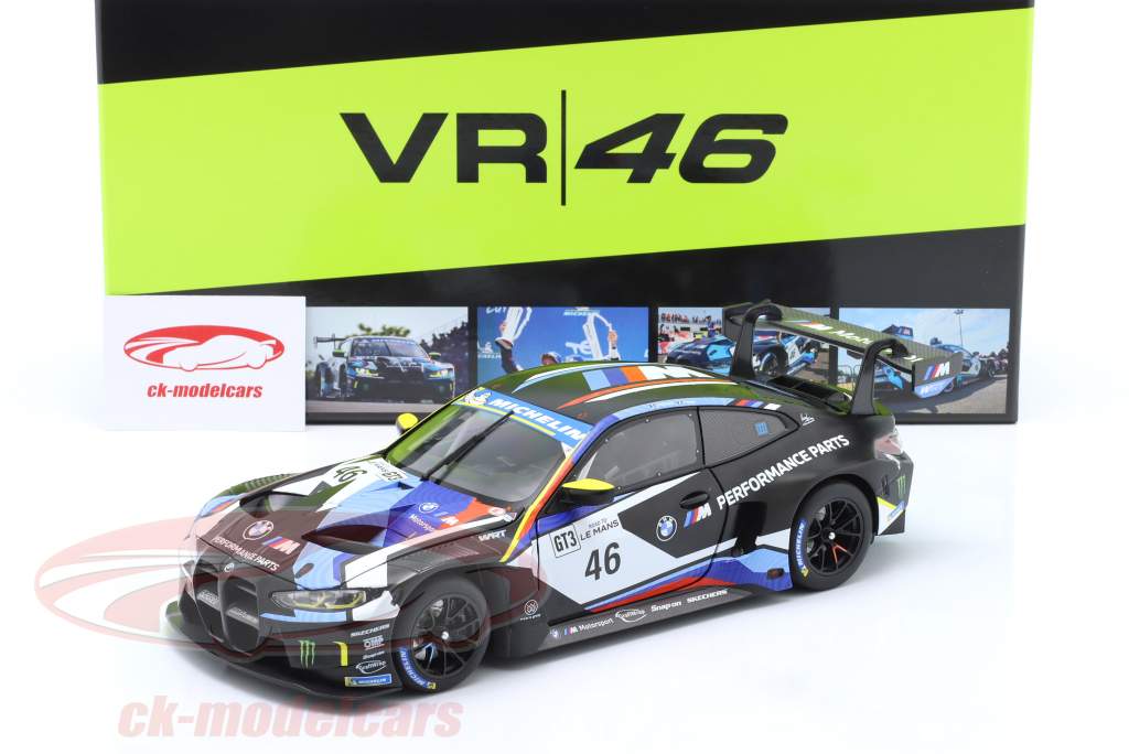 Minichamps 1:18 BMW M4 GT3 #46 勝者 Road to LeMans 2023 Rossi  