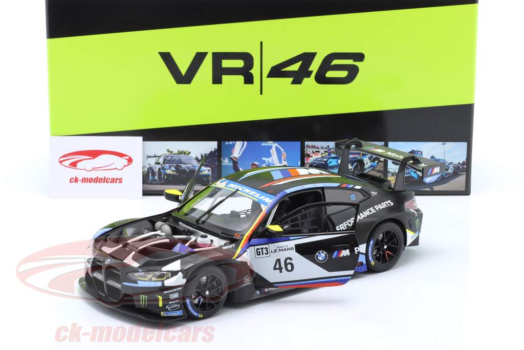 BMW M4 GT3 #46 Winner Road to LeMans 2023 Rossi, Policand 1:18 Minichamps
