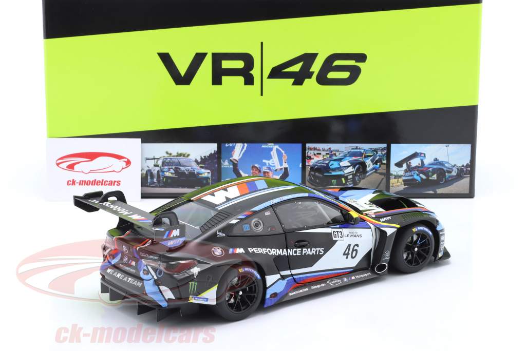 BMW M4 GT3 #46 优胜者 Road to LeMans 2023 Rossi, Policand 1:18 Minichamps