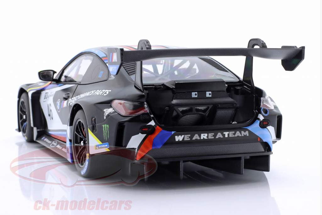 BMW M4 GT3 #46 勝者 Road to LeMans 2023 Rossi, Policand 1:18 Minichamps