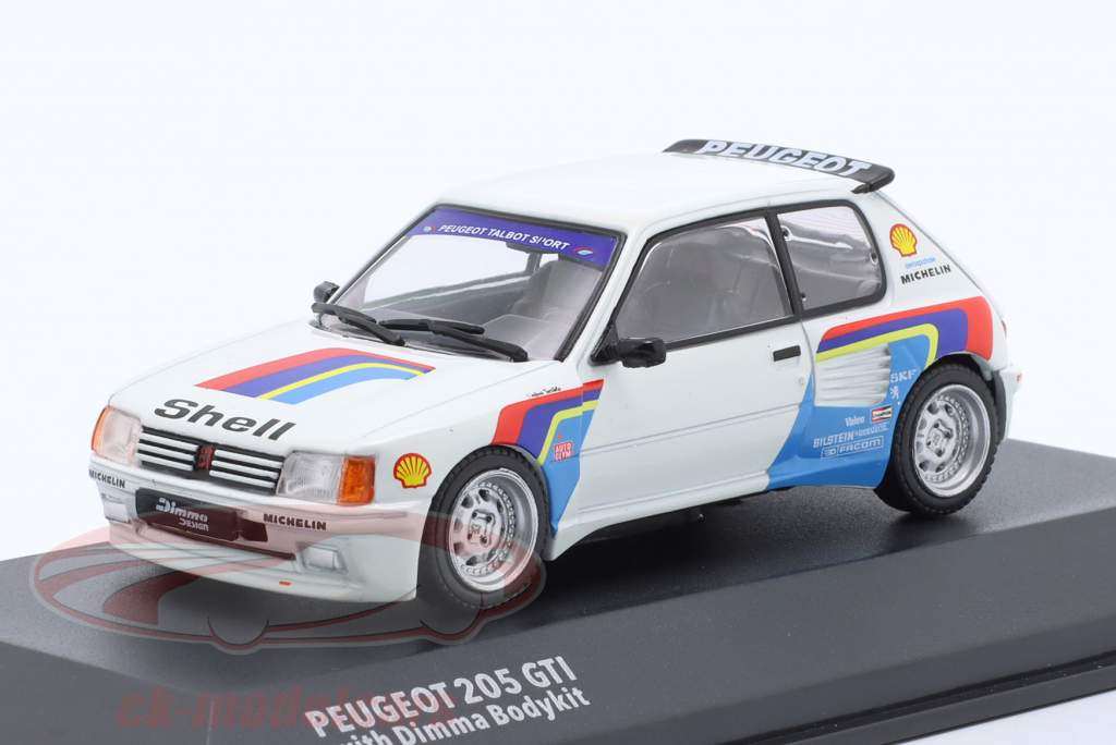 SOLIDO AU 1/43 Peugeot 205 Gti 1.6 Kit Dimma En Boîte Vitrine Voir