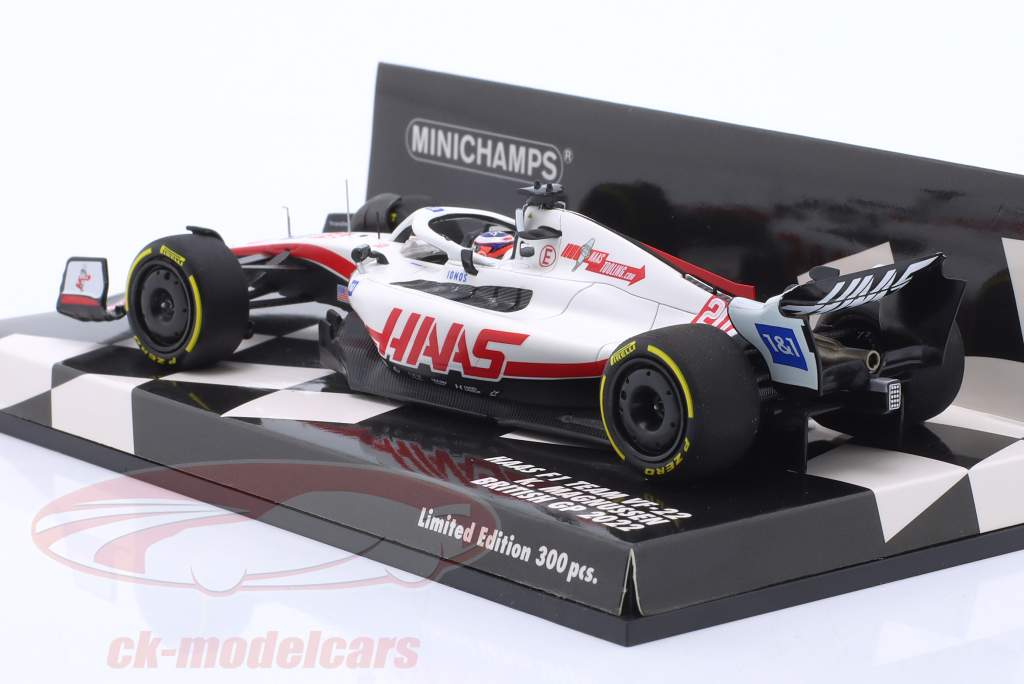 Kevin Magnussen Haas VF-22 #20 British GP Formel 1 2022 1:43 Minichamps
