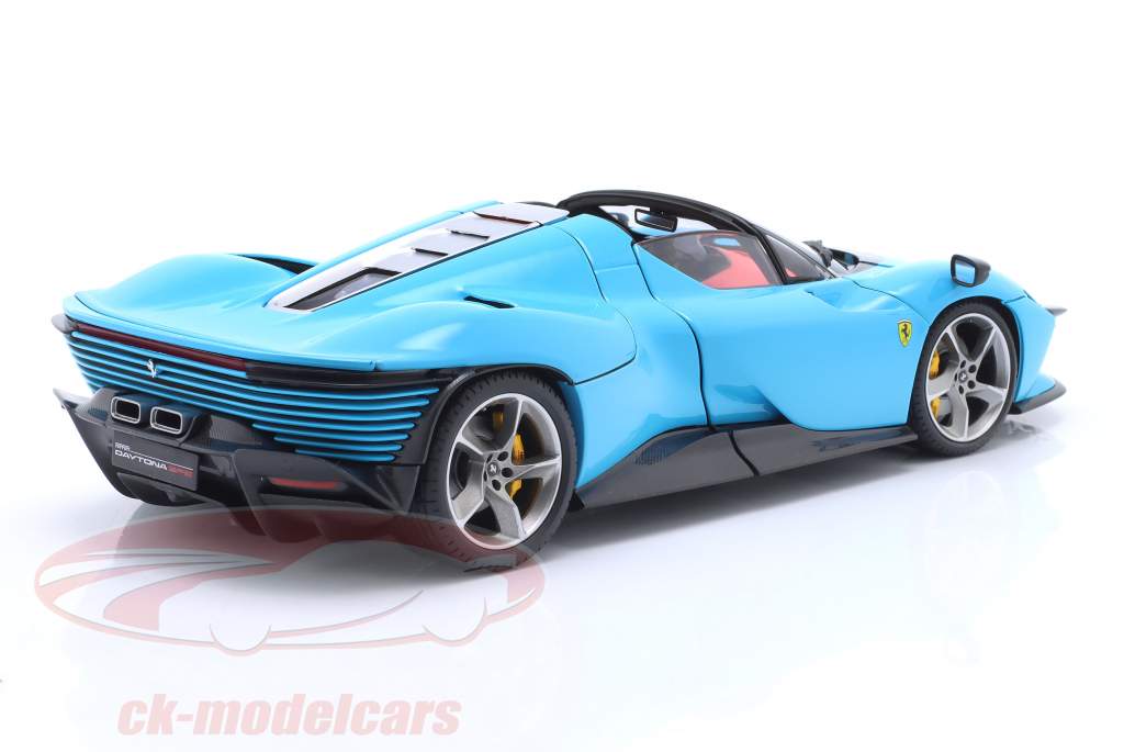 Ferrari F50 Burago 1:18 Bleu Métallisé – Couleur Rare Et Introuvable