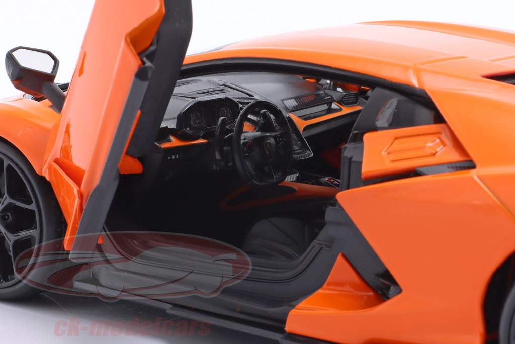 Lamborghini Revuelto Hybrid Año de construcción 2023 naranja 1:18 Maisto