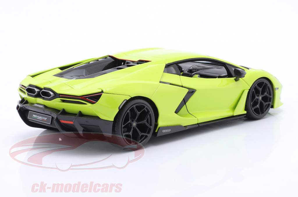 Lamborghini Revuelto Hybrid Année de construction 2023 vert 1:18 Maisto