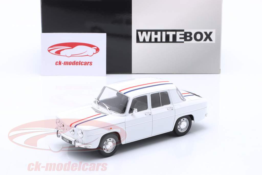 Renault 8 Gordini Baujahr 1964 weiß 1:24 WhiteBox