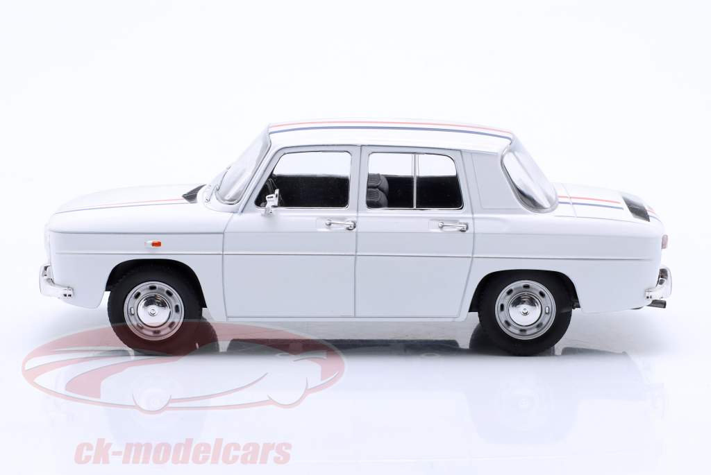 Renault 8 Gordini year 1964 white 1:24 WhiteBox