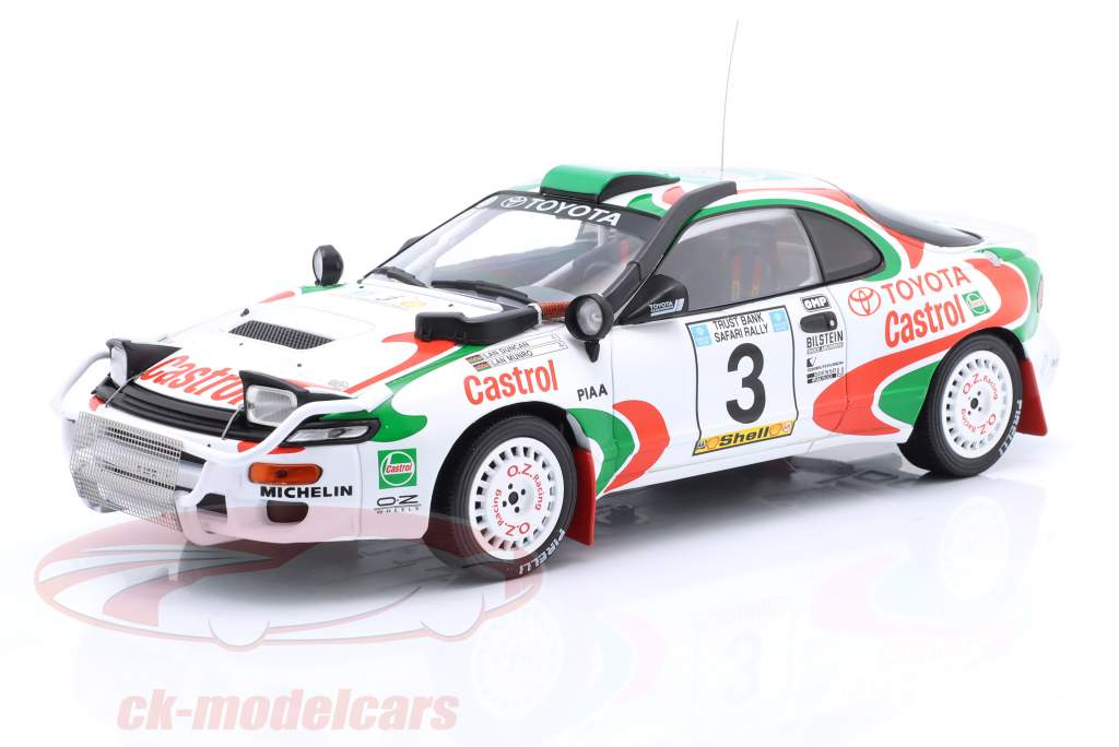 1/18 Toyota Celica Turbo 4WD ST185 N°3 Safari Rally 1993 - IXO Collection