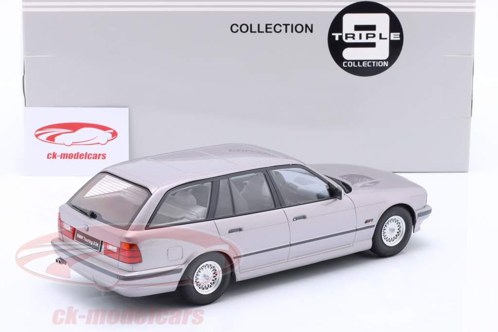 Triple9 1:18 BMW 5 series E34 Touring year 1996 artic silver T9 