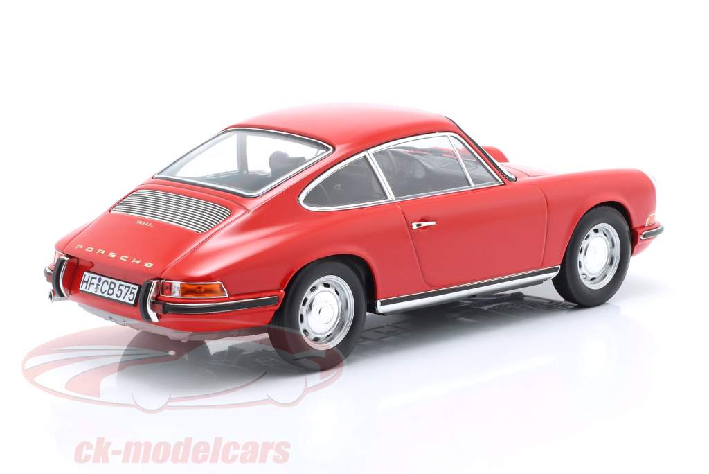 Porsche 911 L Coupe 建設年 1968 ポロレッド 1:18 Norev
