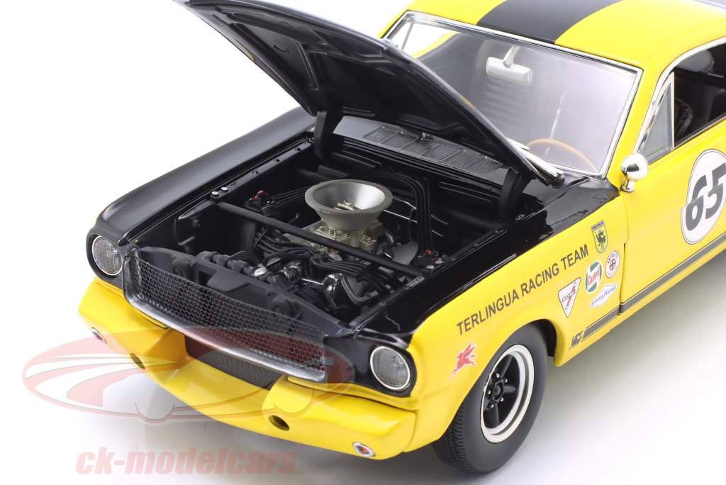 Shelby GT350R #65 Terlingua Tribute 1965 yellow / black 1:18 GMP