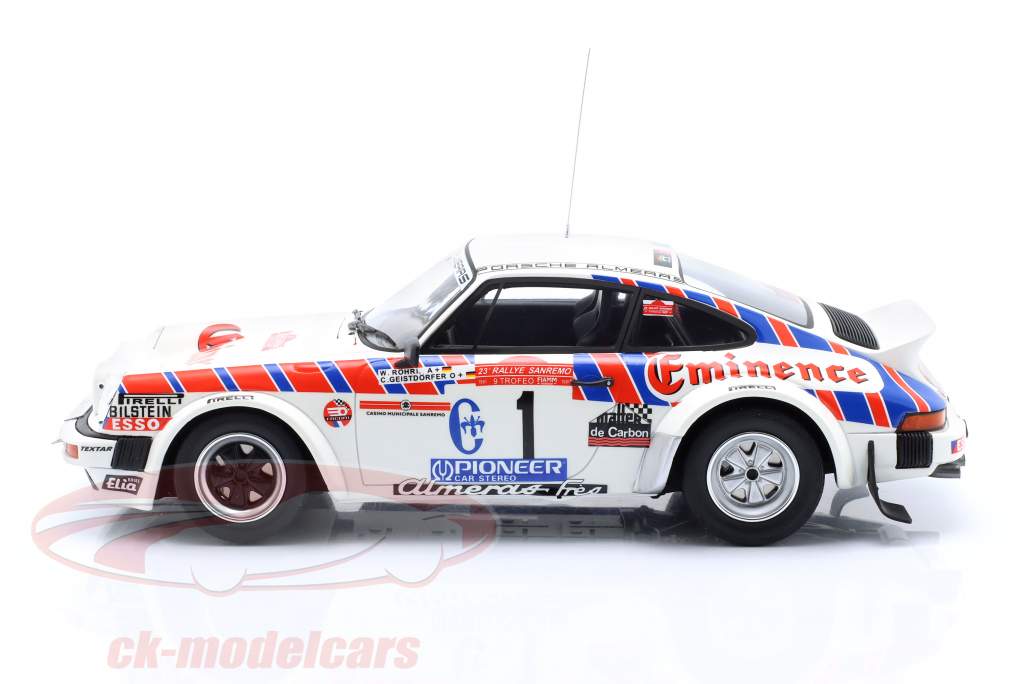 Porsche 911 SC Gr.4 #1 Rallye San Remo 1981 Röhrl, Geistdörfer 1:18 OttOmobile