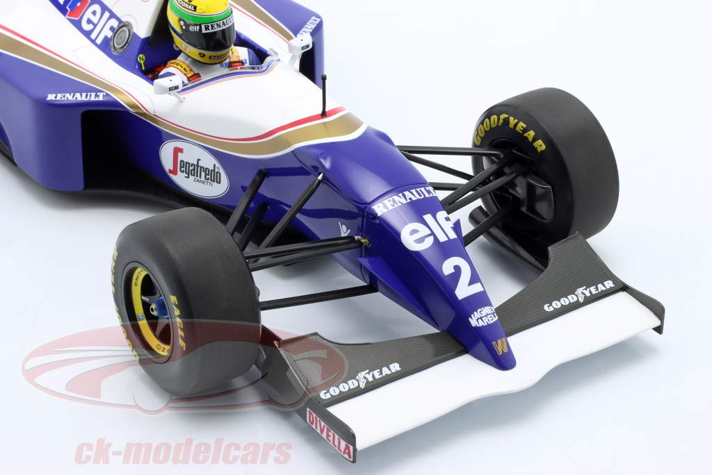Ayrton Senna Williams FW16 #2 Тихий океан GP формула 1 1994 г. 1:12 Minichamps
