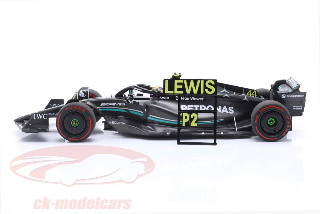 L. Hamilton Mercedes-AMG F1 W14 #44 2ème Australie GP formule 1 2023 1:18 Minichamps