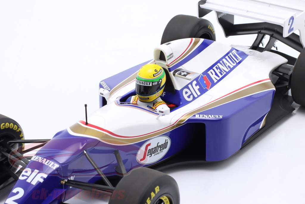 Ayrton Senna Williams FW16 #2 grote Oceaan GP formule 1 1994 1:12 Minichamps