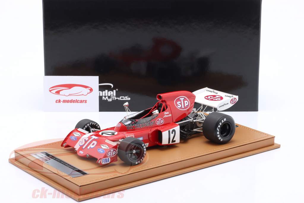 Niki Lauda March 721X #12 Belgio GP formula 1 1972 1:18 Tecnomodel