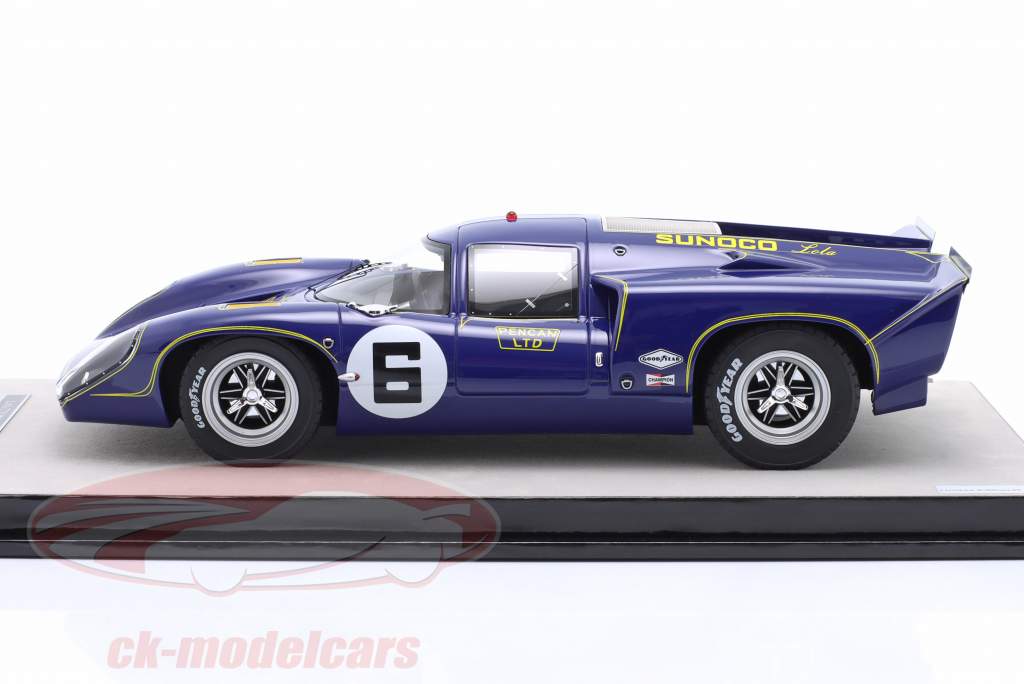 Lola T70 Mk3B GT #6 ganhador 24h Daytona 1969 Donohue, Parsons 1:18 Tecnomodel