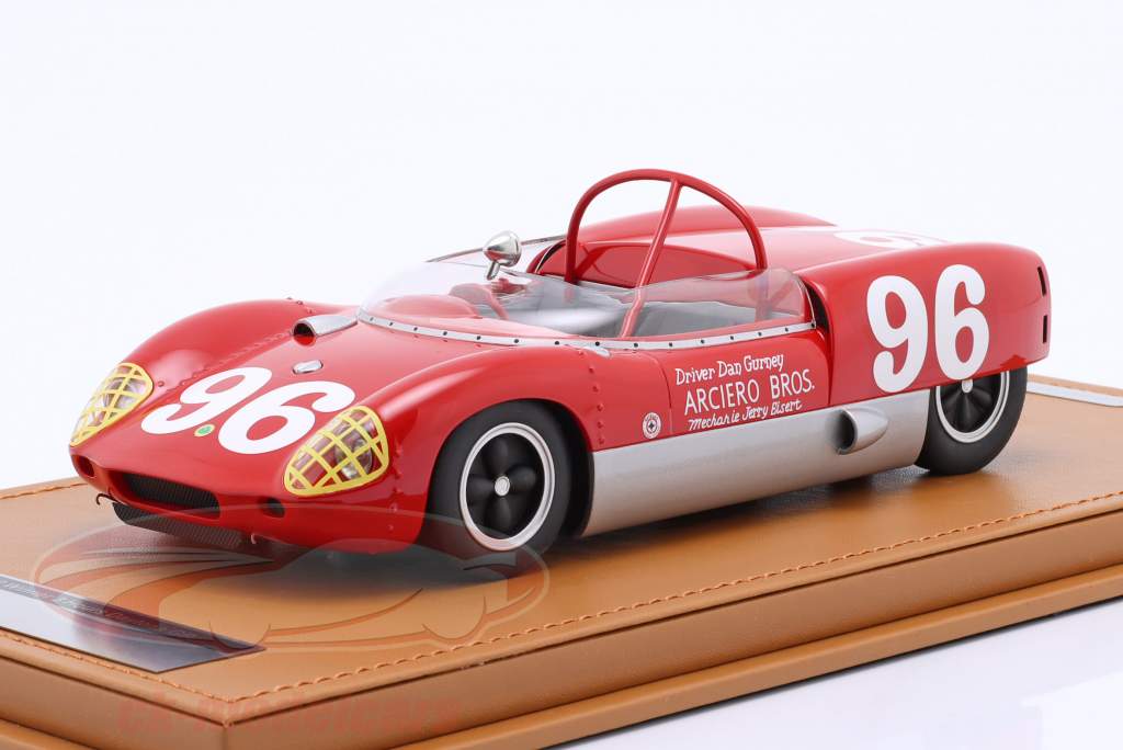 Lotus 19 #96 gagnant 3h Daytona 1962 D. Gurney 1:18 Tecnomodel