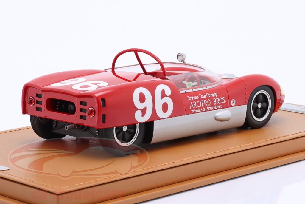 Lotus 19 #96 победитель 3h Daytona 1962 D. Gurney 1:18 Tecnomodel