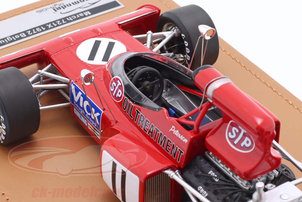 Ronnie Peterson March 721X #11 Belgian GP Formula 1 1972 1:18 Tecnomodel