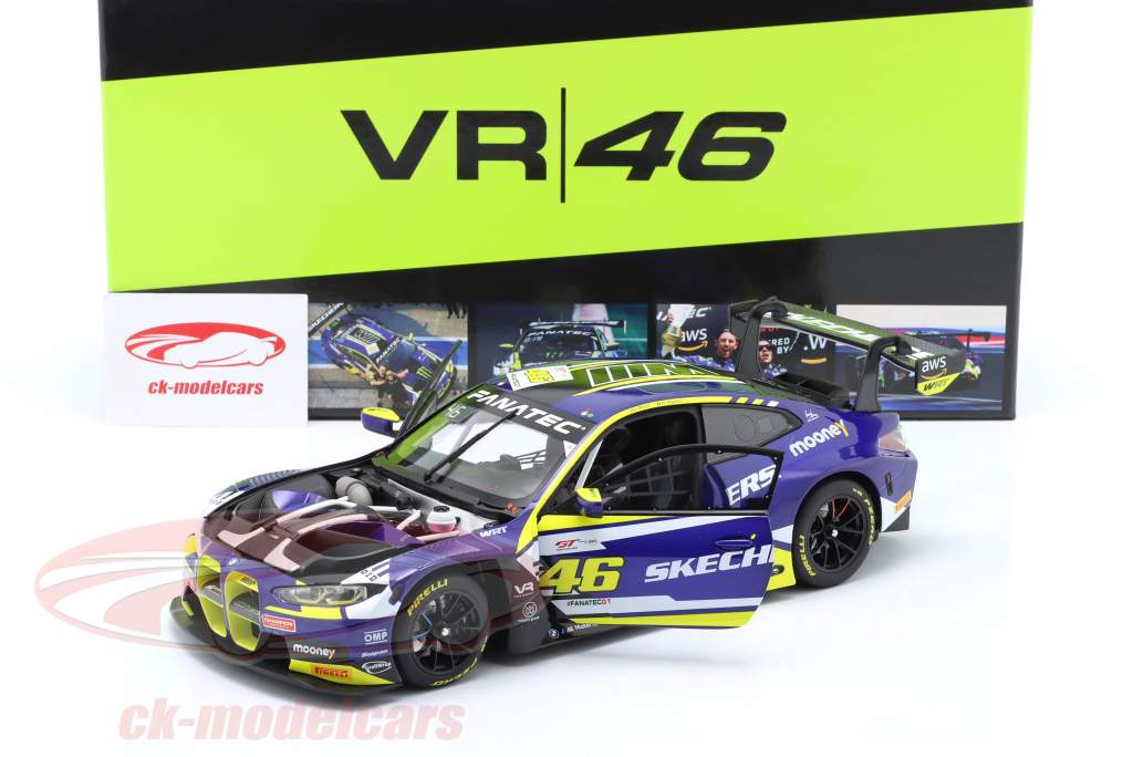 世界限定749台VR46 BMW M4 GT3 1/18 minichamps