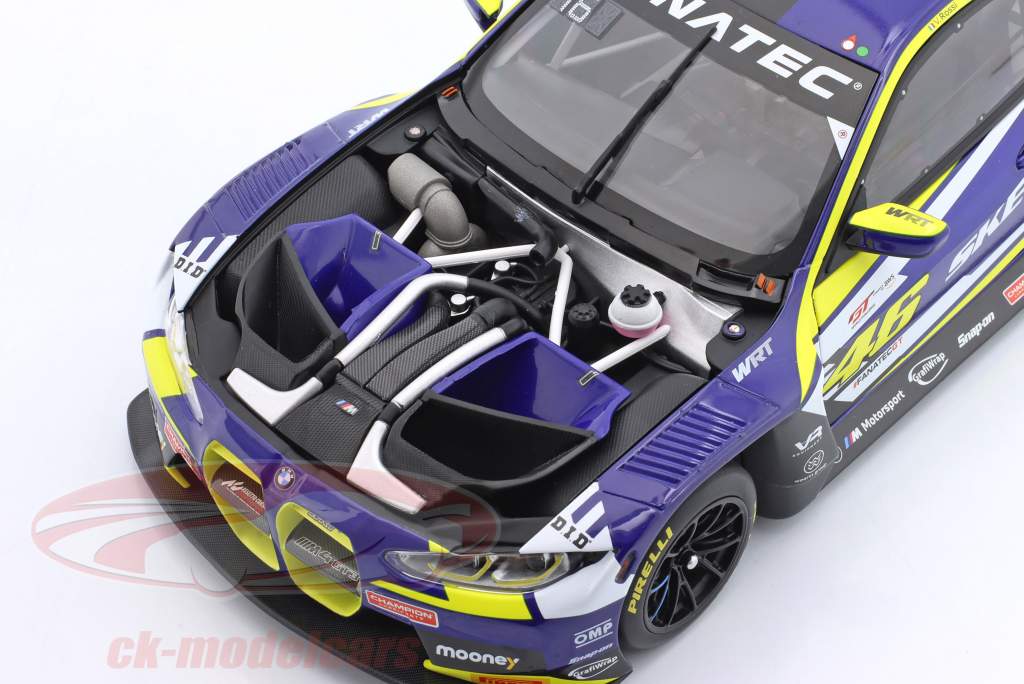 BMW M4 GT3 #46 gagnant GTWCE Misano 2023 Martin, Rossi 1:18 Minichamps