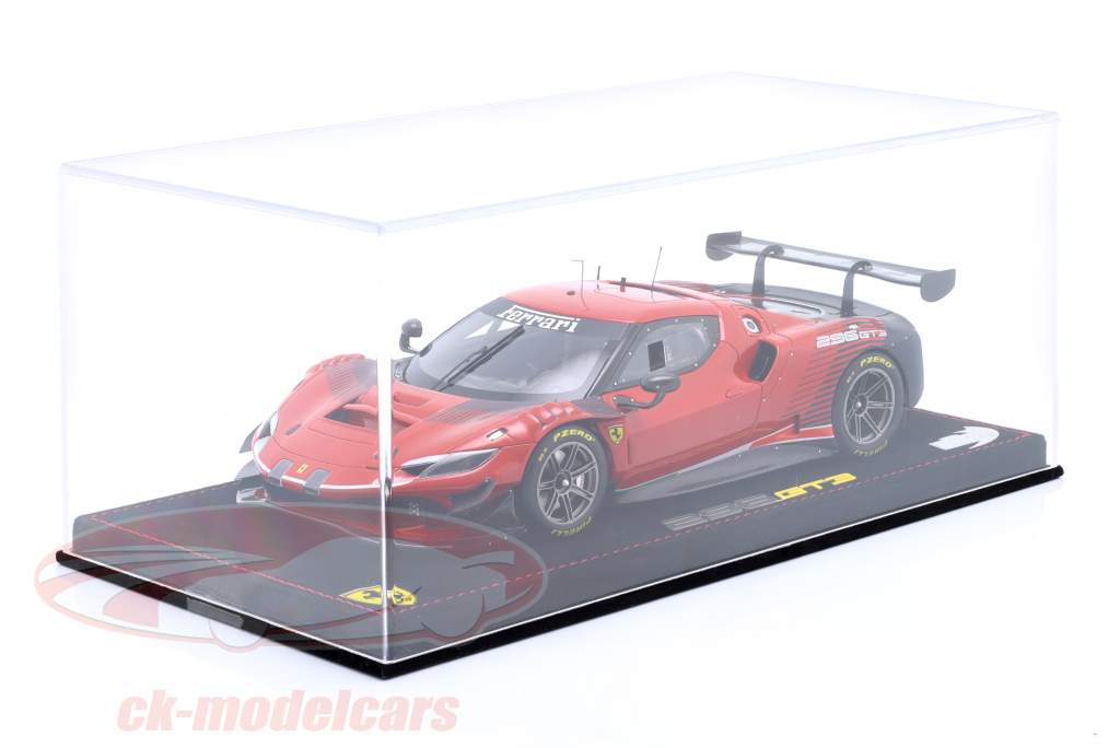 Ferrari 296 GT3 Año de construcción 2022 corsa rojo 1:18 BBR