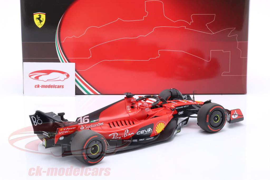 Charles Leclerc Ferrari SF-23 #16 Bahrein GP formule 1 2023 1:18 BBR