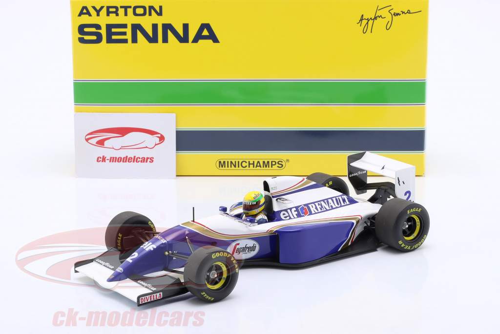 Ayrton Senna Williams FW16 #2 San Marino GP formel 1 1994 1:18 Minichamps