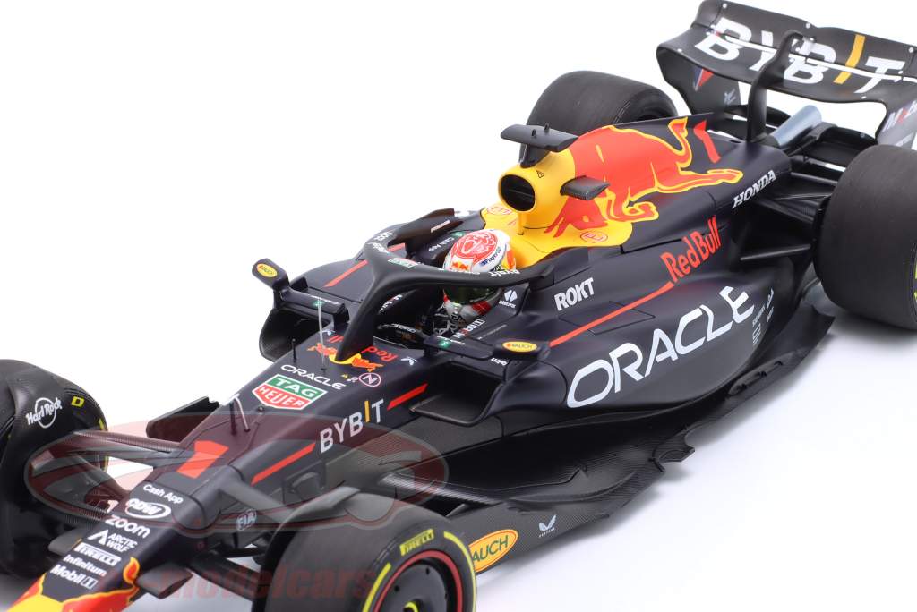 M. Verstappen Red Bull RB19 #1 vinder australsk GP formel 1 Verdensmester 2023 1:18 Minichamps