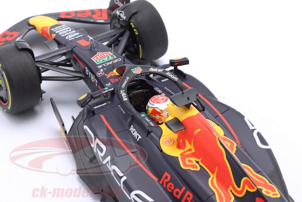 M. Verstappen Red Bull RB19 #1 ganador australiano GP fórmula 1 Campeón mundial 2023 1:18 Minichamps