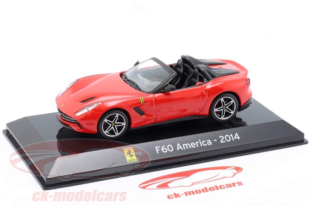 Ferrari F60 America 建设年份 2014 红色的 1:43 Altaya