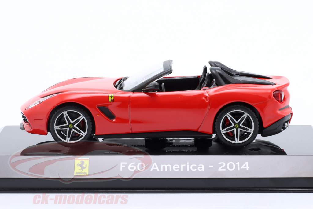 Ferrari F60 America Anno di costruzione 2014 rosso 1:43 Altaya