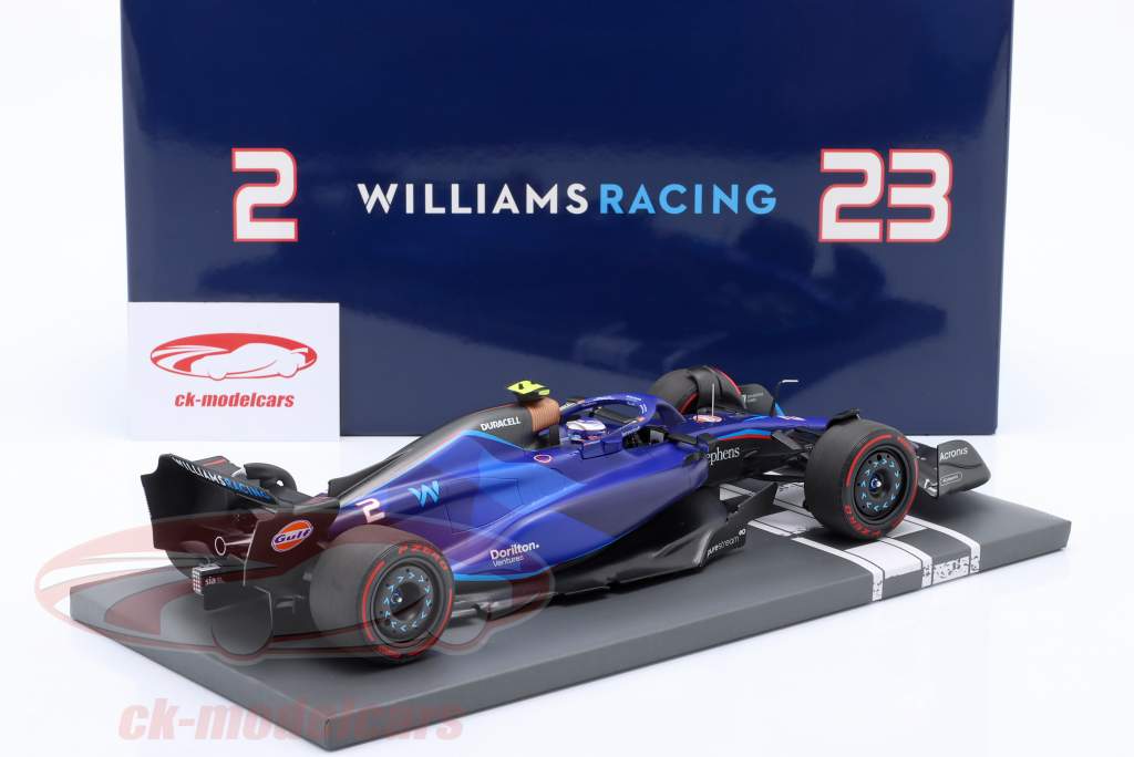 Logan Sargeant Williams FW45 #2 Formula 1 2023 1:18 Minichamps