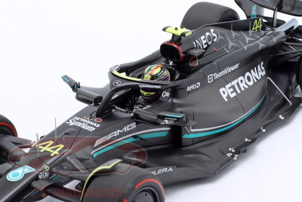 Hamilton Mercedes-AMG F1 W14 #44 2do Australia GP fórmula 1 2023 1:18 Minichamps