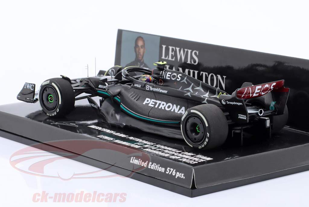 Hamilton Mercedes-AMG F1 W14 #44 5 ª Bahrein GP Fórmula 1 2023 1:43 Minichamps