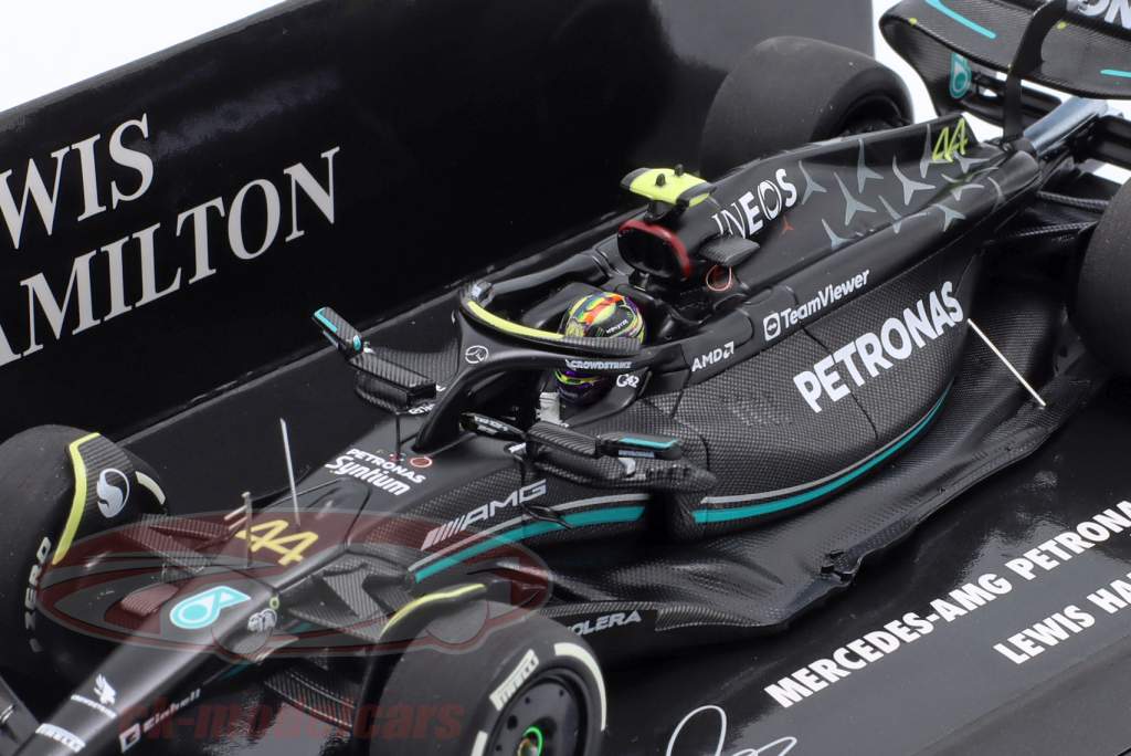 Hamilton Mercedes-AMG F1 W14 #44 5th Bahrain GP Formula 1 2023 1:43 Minichamps
