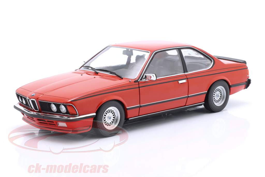 BMW 635 CSI (E24) Baujahr 1984 henna rot 1:18 Solido