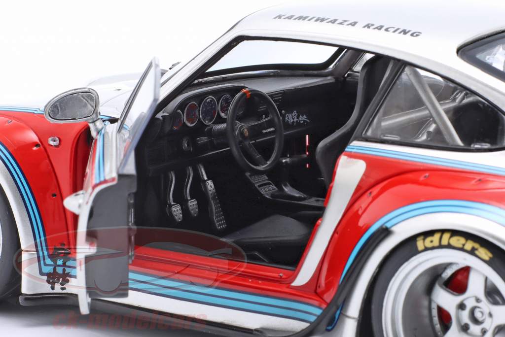 Porsche 911 (993) RWB Rauh-Welt Kamiwaza 2020 #11 Martini Livery 1:18 Solido