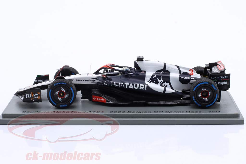 Daniel Ricciardo AlphaTauri AT04 #3 Бельгия GP формула 1 2023 1:43 Spark