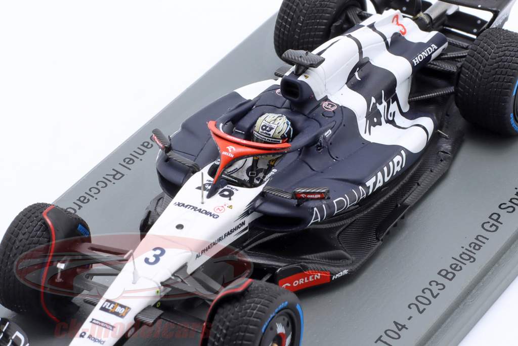 Daniel Ricciardo AlphaTauri AT04 #3 Belgique GP formule 1 2023 1:43 Spark