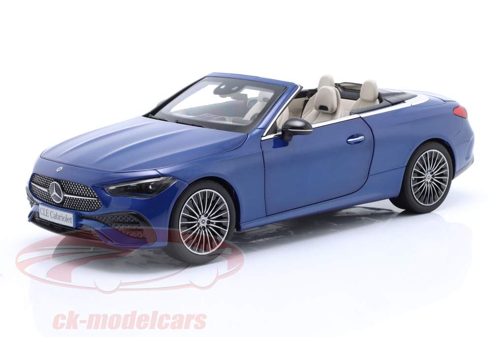 Mercedes-Benz AMG-Line CLE Cabriolet (A236) Anno di costruzione 2024 blu spettrale 1:18 Norev