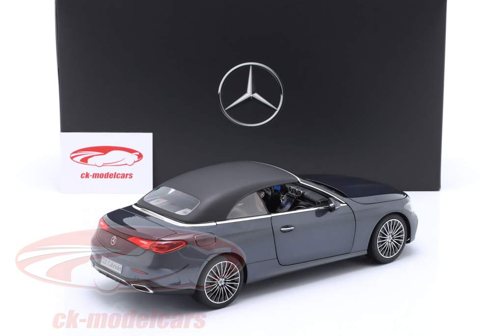 Mercedes-Benz AMG-Line CLE Cabriolet (A236) Année de construction 2024 gris graphite 1:18 Norev