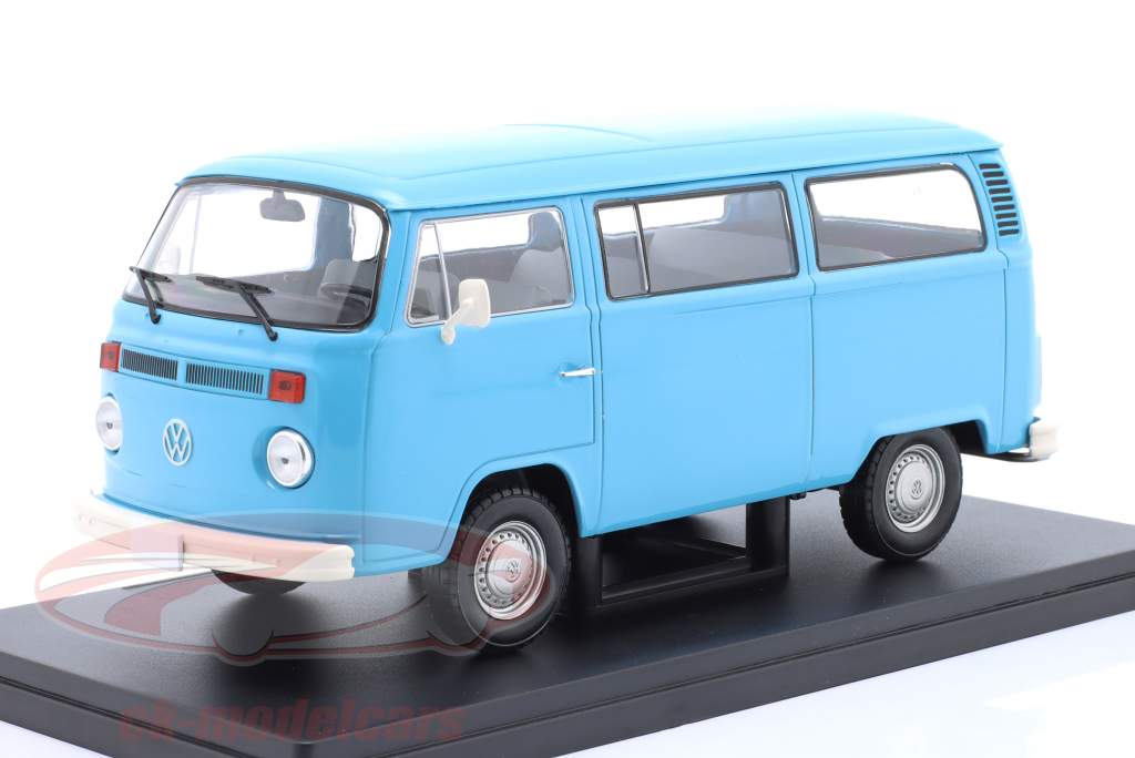 Volkswagen VW T2 Bus Bleu clair 1:24 Hachette