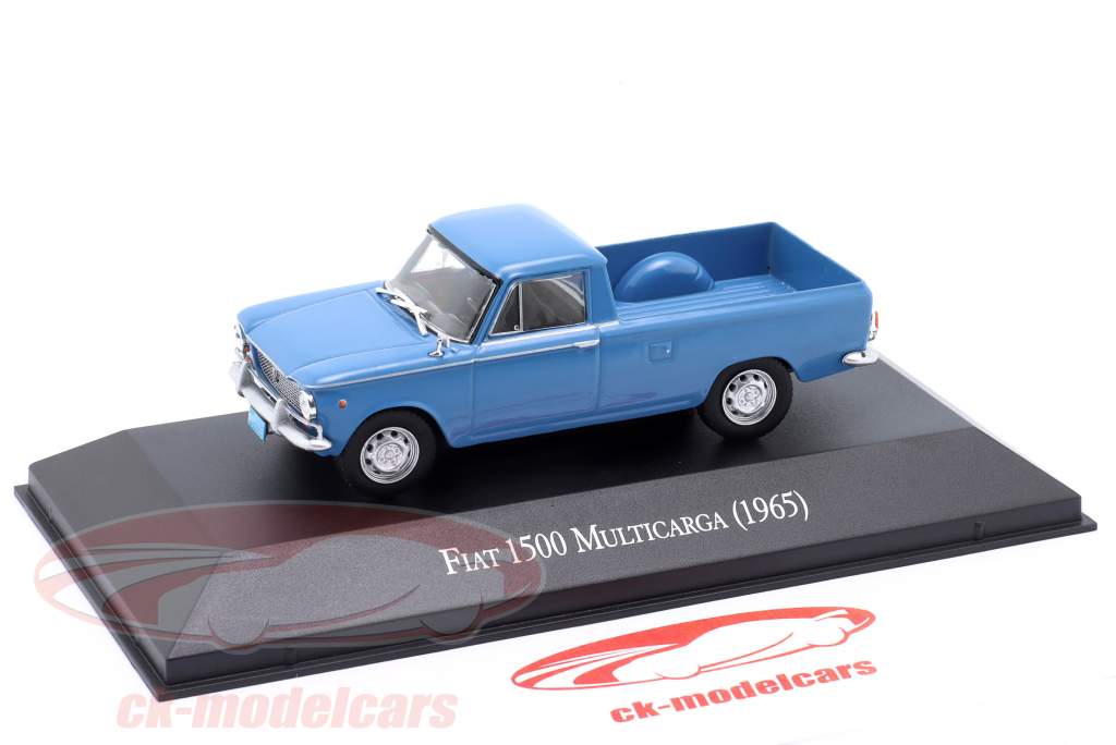 Fiat 1500 Multicarga year 1965 blue 1:43 Altaya