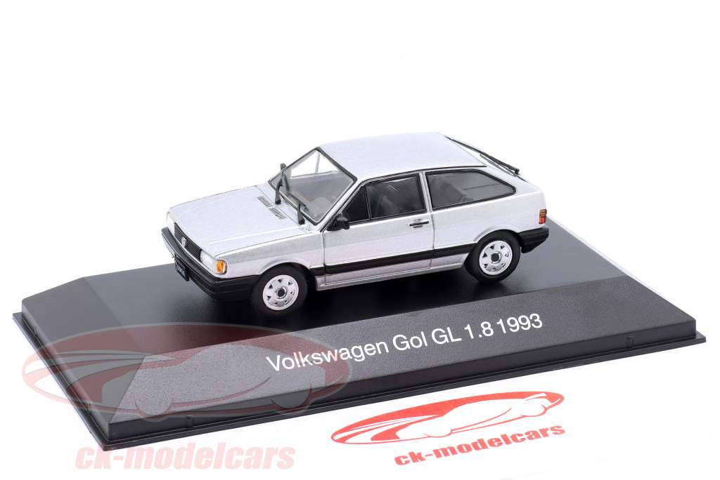 Volkswagen VW Gol GL 1.8 year 1993 silver 1:43 Altaya